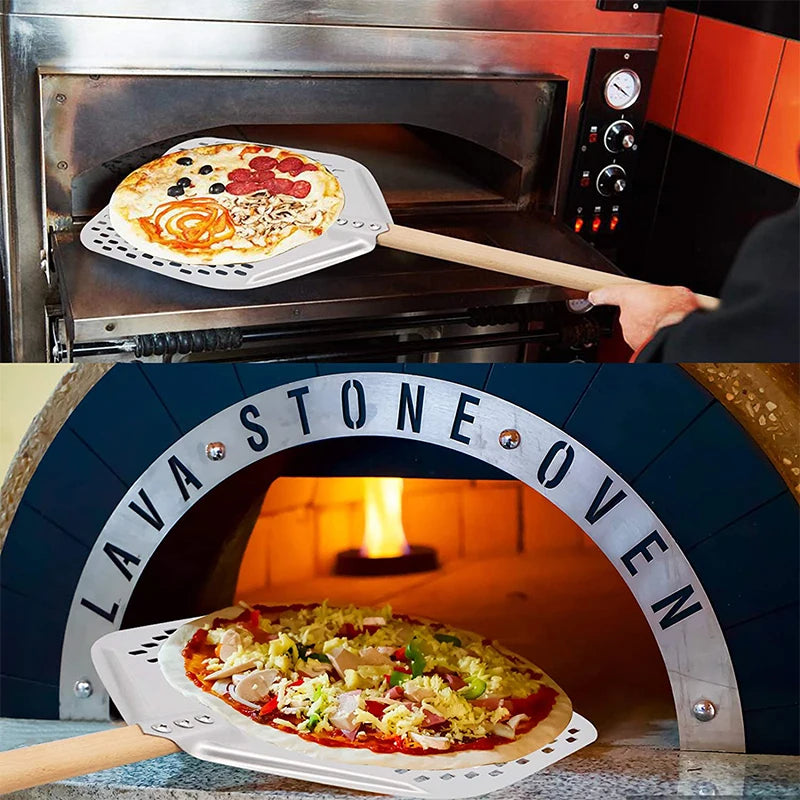 12/14 Inch Aluminum Perforated Pizza Accessories - One Shop Ventures