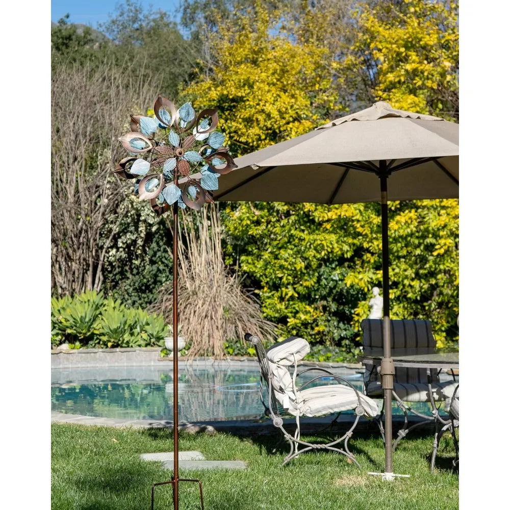 Large Metal Garden Wind Spinner