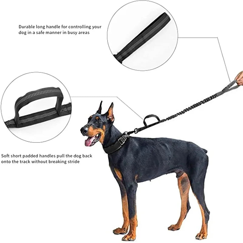 Durable AdjustableTactical Leash Set