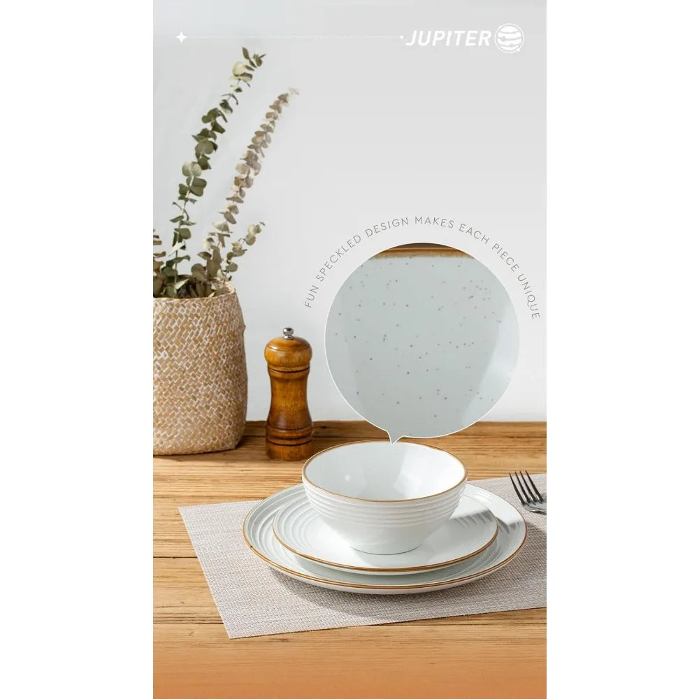 12 Pieces Jupiter Dinnerware Set - One Shop Ventures