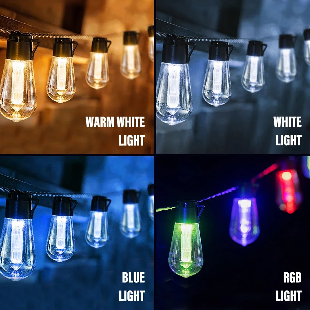 Waterproof  LED Solar String Lights