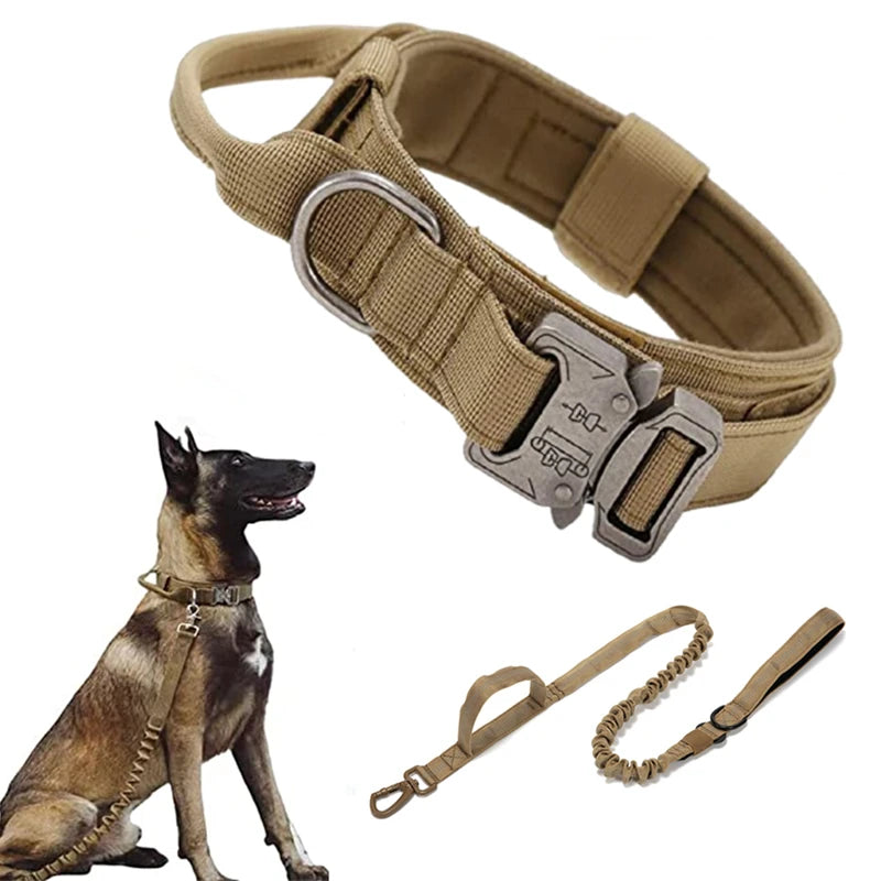 Durable AdjustableTactical Leash Set