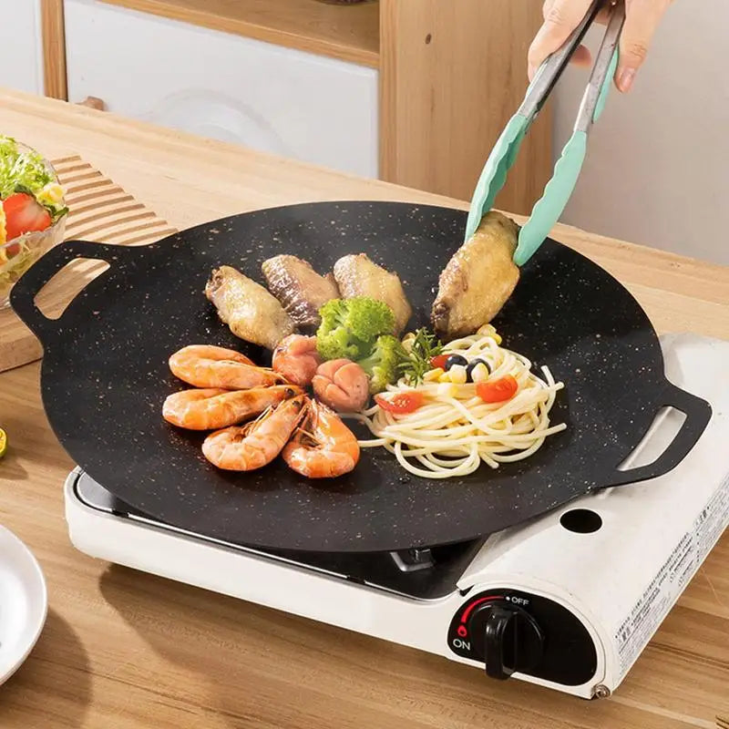 Outdoor Non-Stick Induction Camping Grill Plate - One Shop Ventures