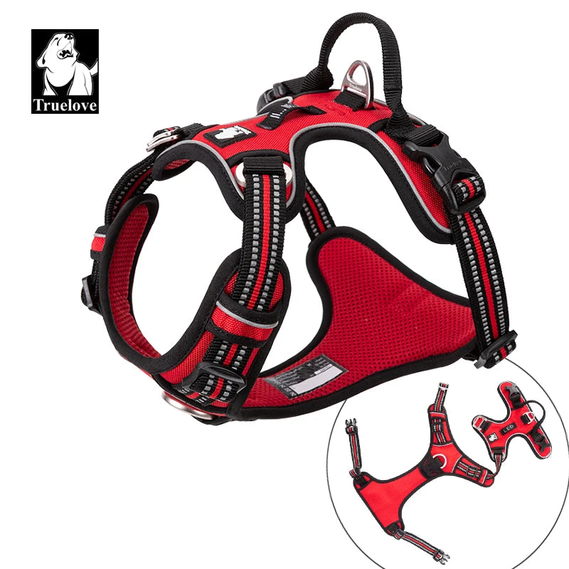 Truelove Reflective No Pull Nylon Dog Harness