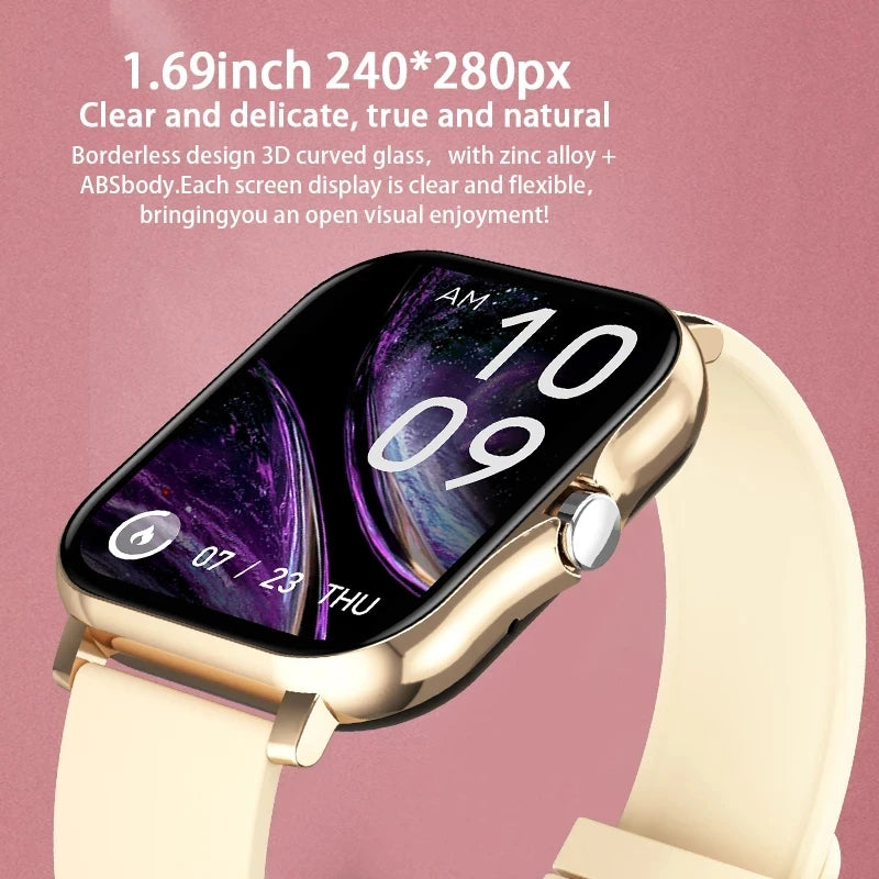 Waterproof Smartwatch for iOS Android