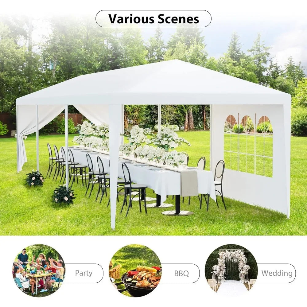 10'x30' Outdoor Canopy Tent W/Removable Sidewalls - One Shop Ventures