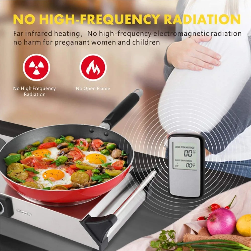 Techwood Portable Infrared Ceramic Hot Plate - One Shop Ventures