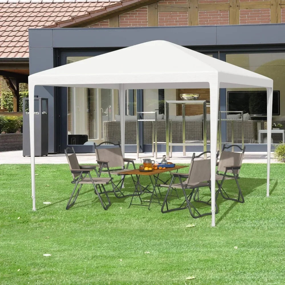 10x10 Gazebo Waterproof Outdoor Canopy Patio Tent Party Tent for Wedding BBQ Cater Freight Free Camping Supplies Dome Shelter - One Shop Ventures