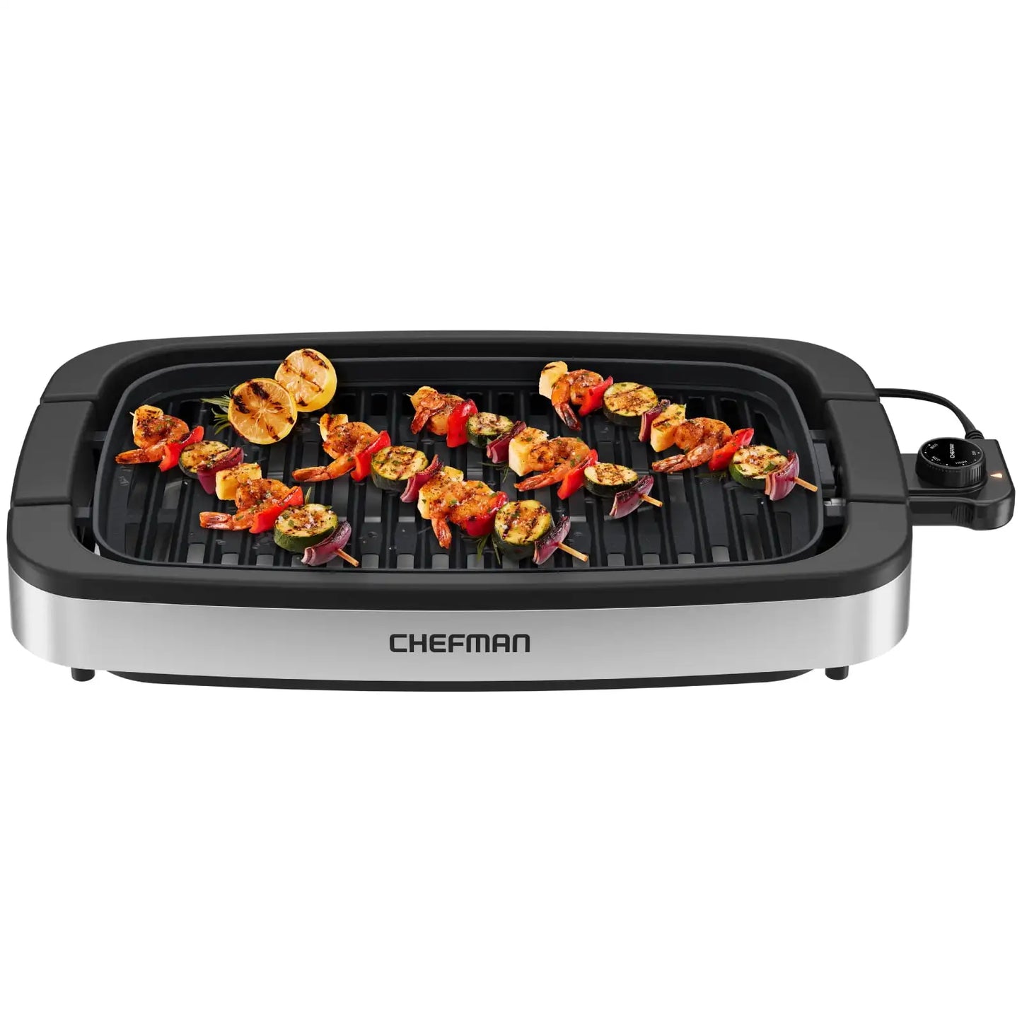 Smokeless Indoor Electric Grill with Adjustable Temperature Control - One Shop Ventures