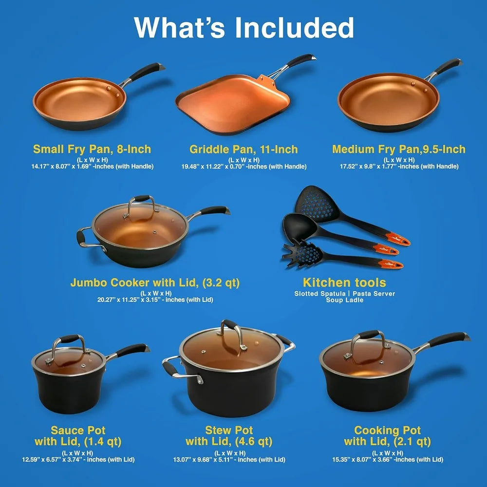 Non-stick Cookware set - One Shop Ventures