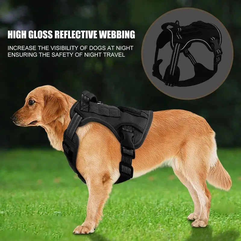 Adjustable Reflective Dog Harness