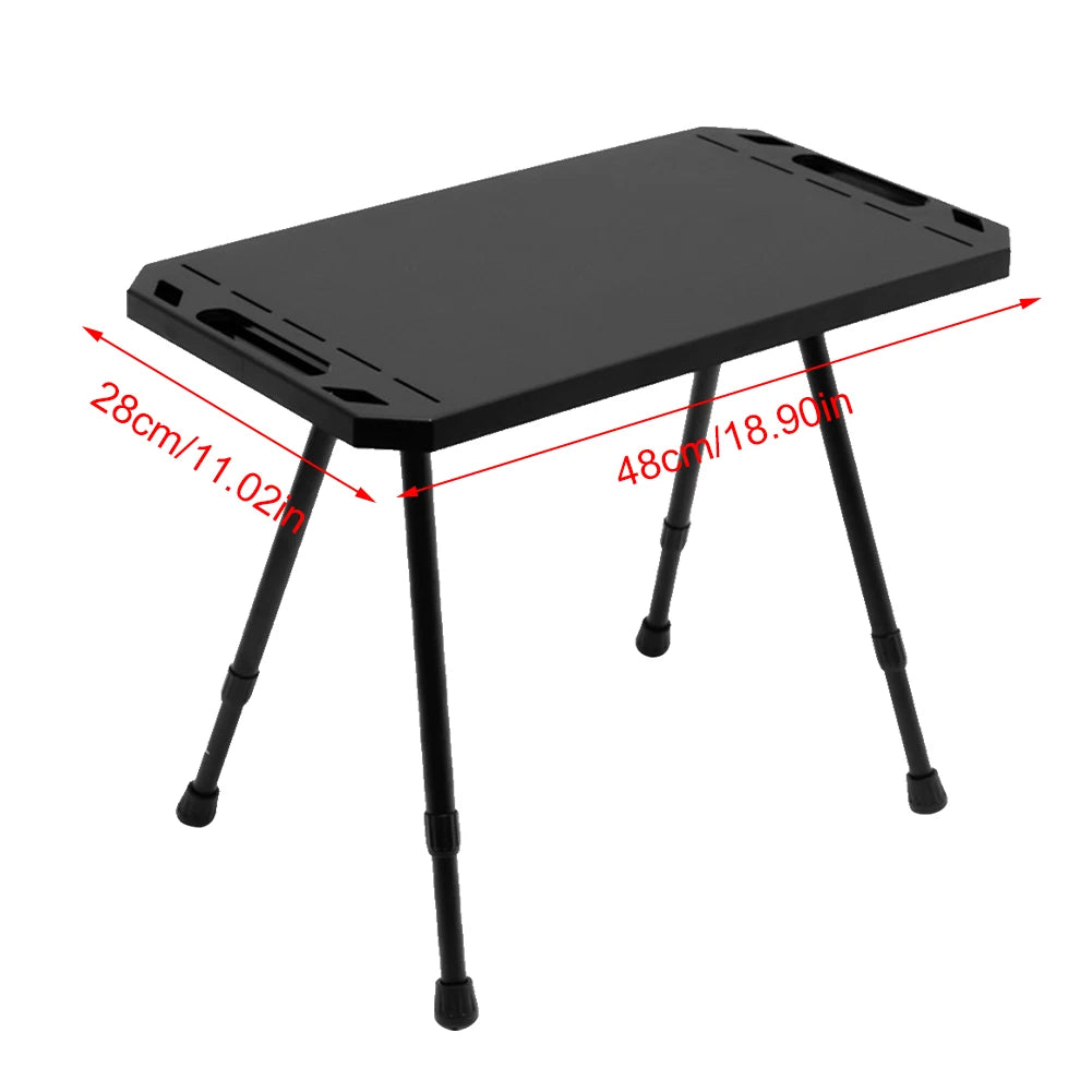 Adjustable Height Outdoor Table Lightweight  Aluminium Alloy - One Shop Ventures