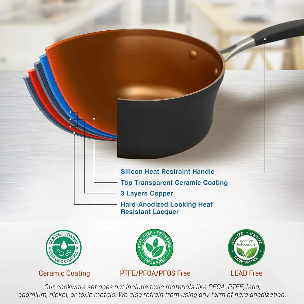 Non-stick Cookware set - One Shop Ventures