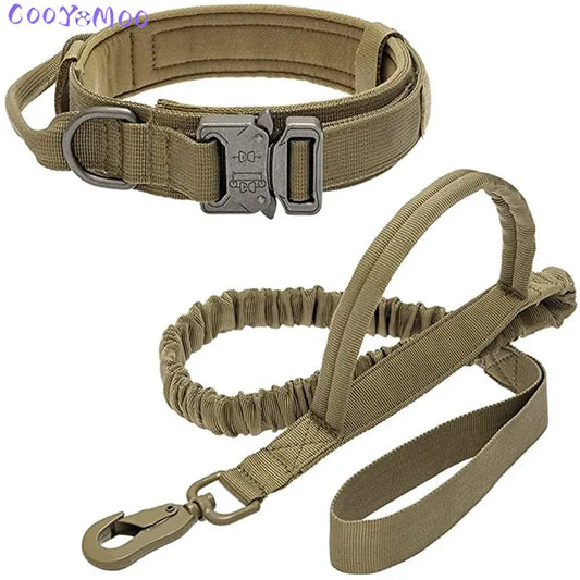 Durable AdjustableTactical Leash Set