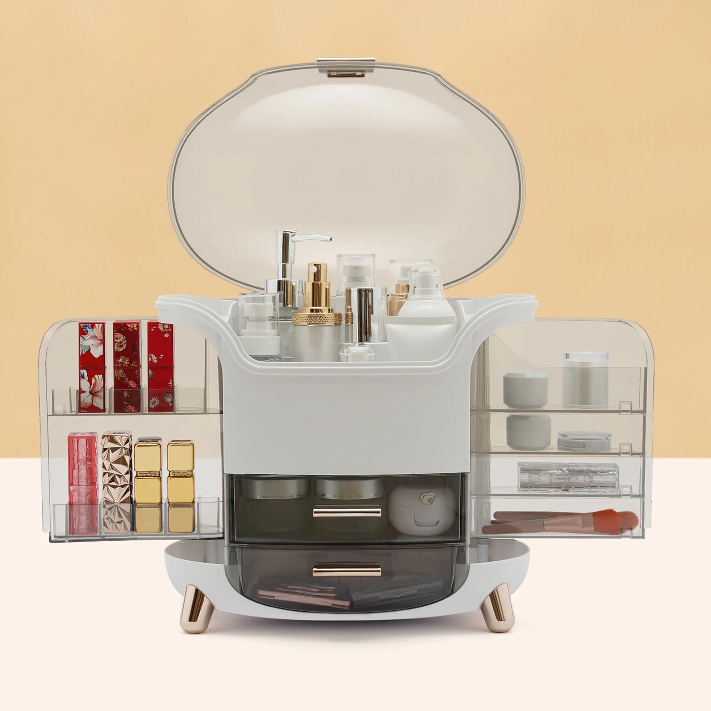 Luxury Desktop Cosmetics Storage Box