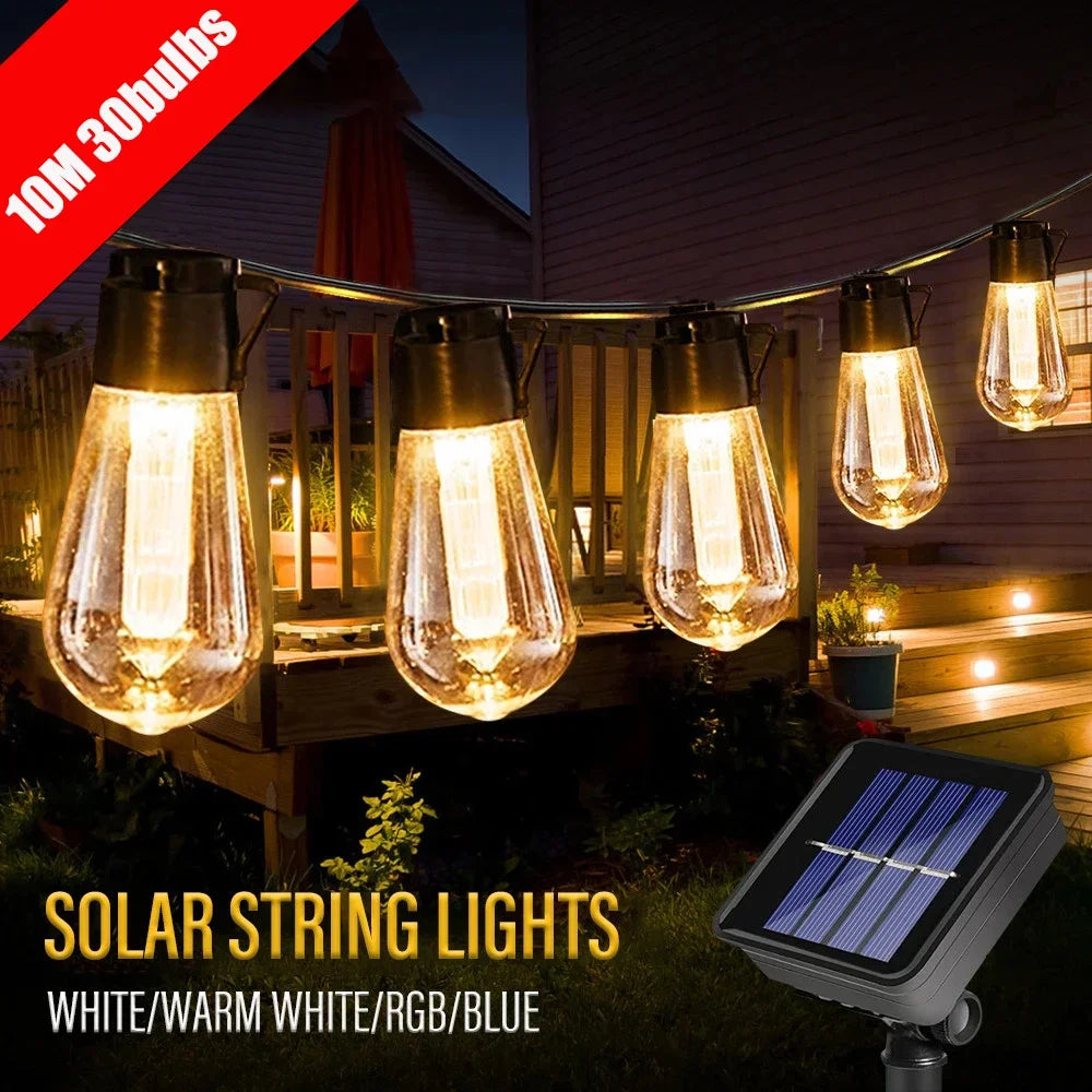 Waterproof  LED Solar String Lights