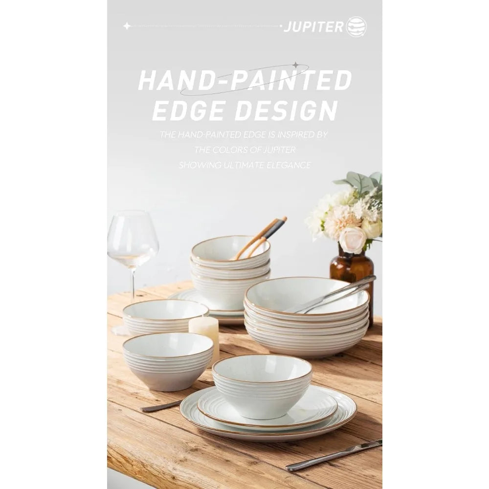 12 Pieces Jupiter Dinnerware Set - One Shop Ventures