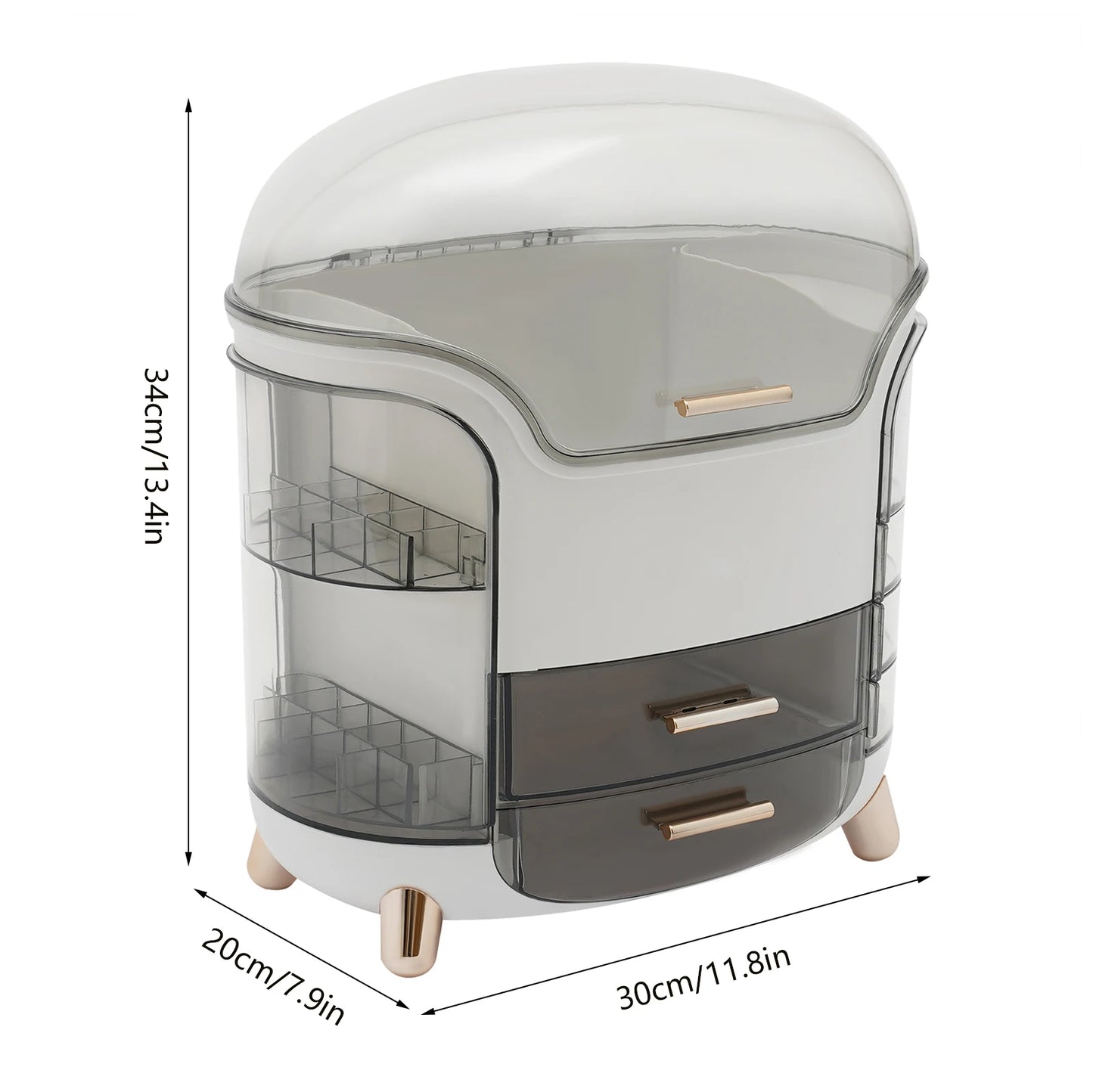 Luxury Desktop Cosmetics Storage Box