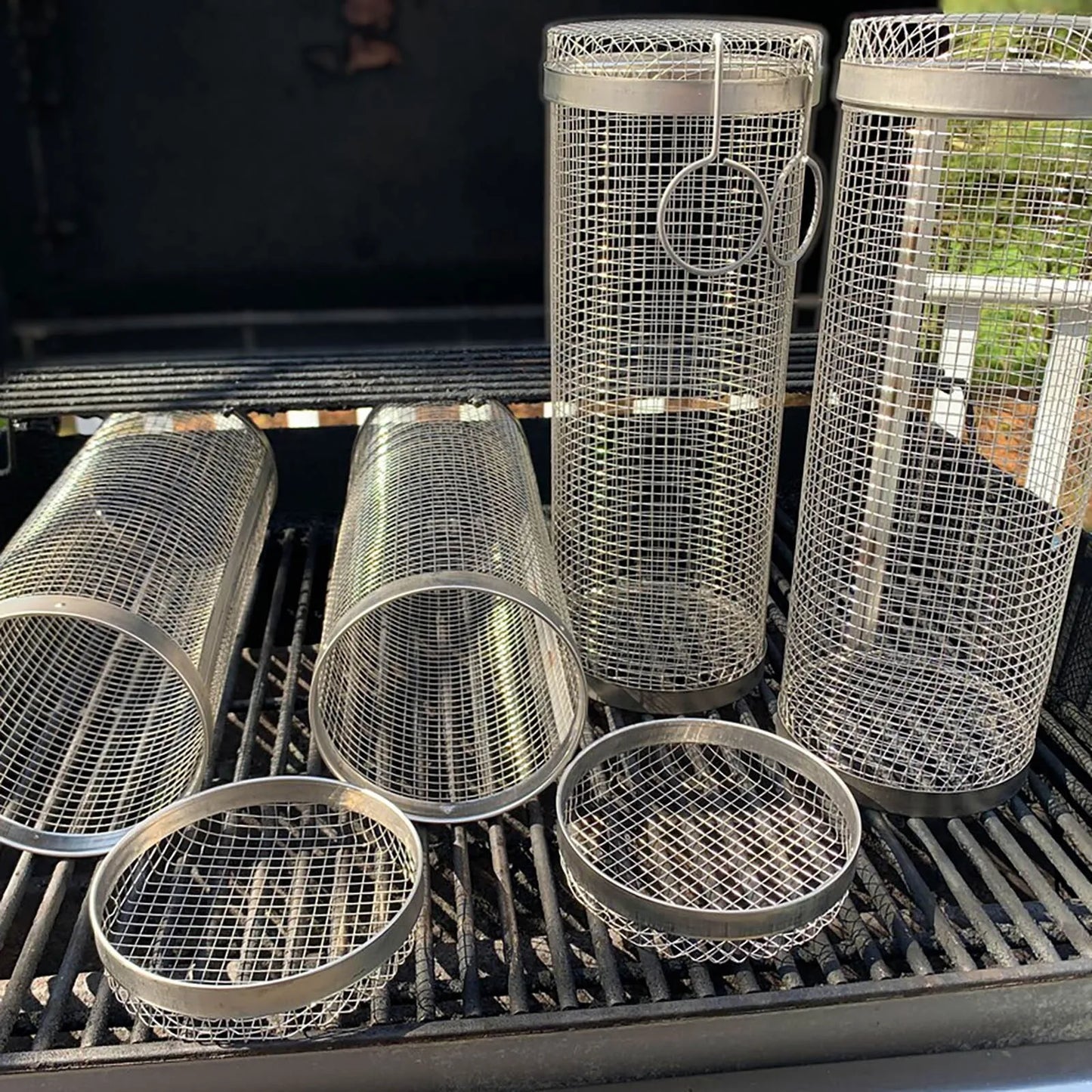 Barbecue Cages Stainless Steel Barbecue Grate - One Shop Ventures